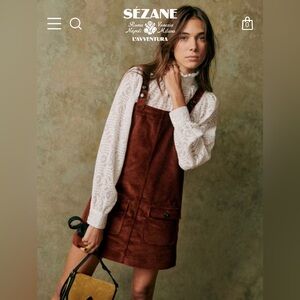 Sezane Ysea Dres-Terracota